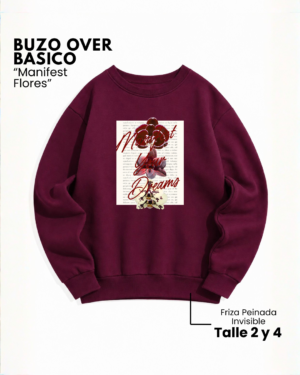 Buzo Over Friza | Manifest Flores